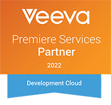 Veeva is a premiere services partner for development cloud in 2022.